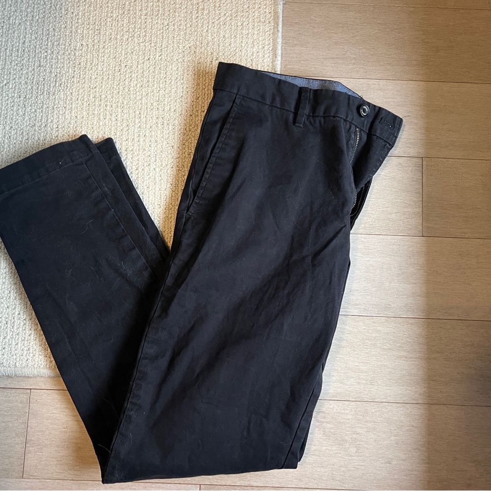 Banana Republic Men's Black Chinos